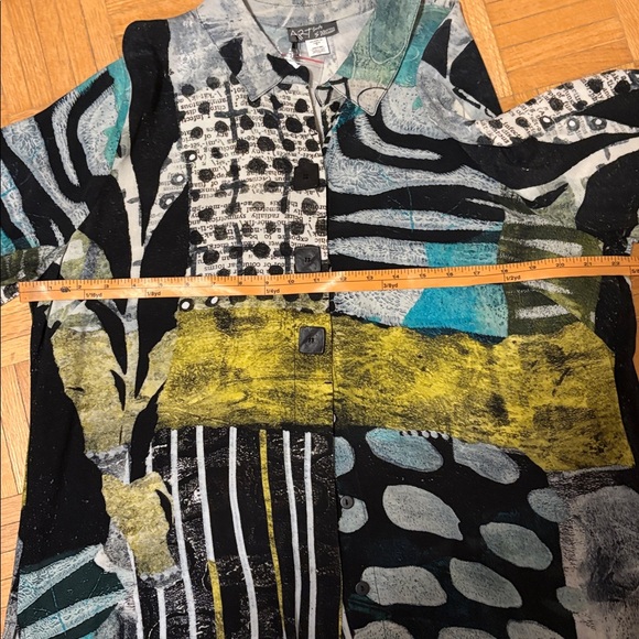 Dolcezza Multicolor Abstract top - Picture 6 of 11